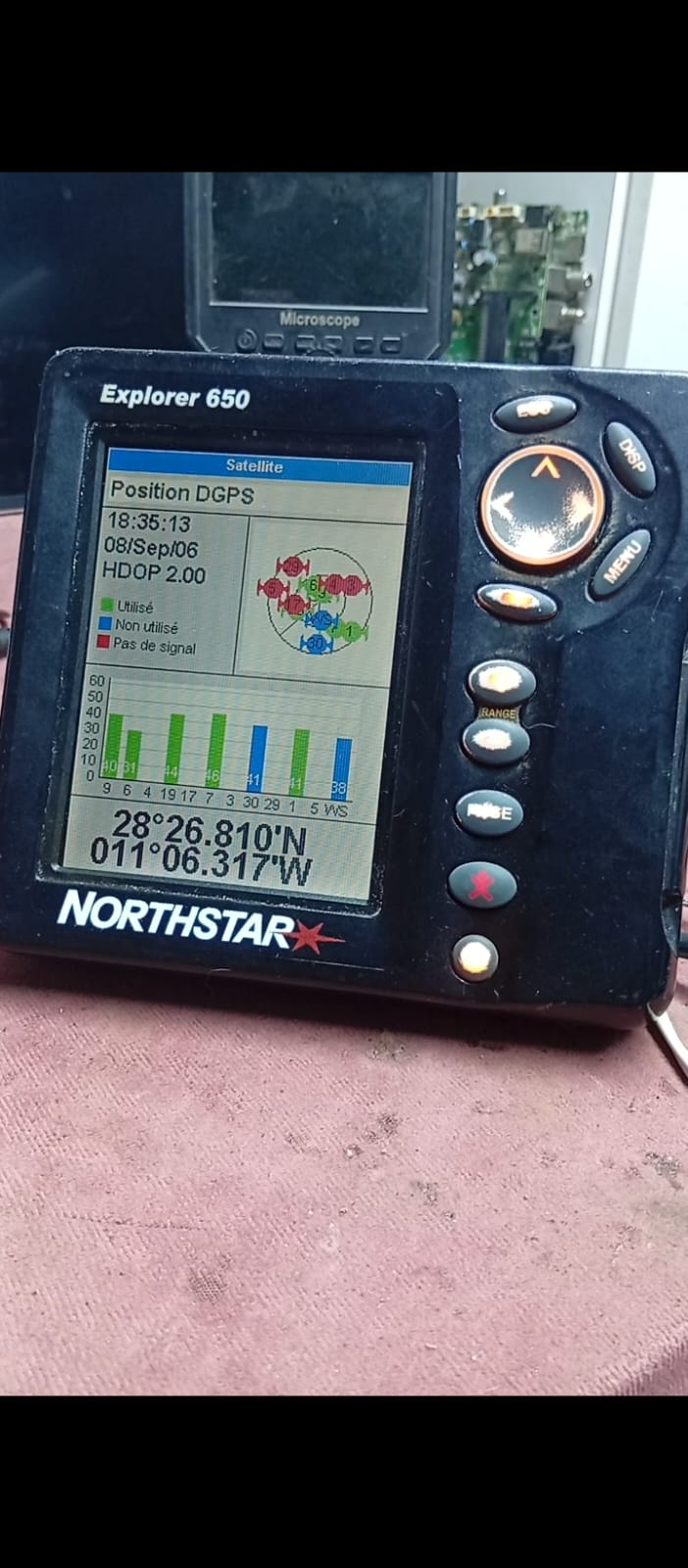فحص GPS